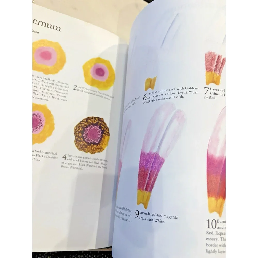 Creating Radiant Flowers In Colored Pencil by Gary Green Signed By Author Demos